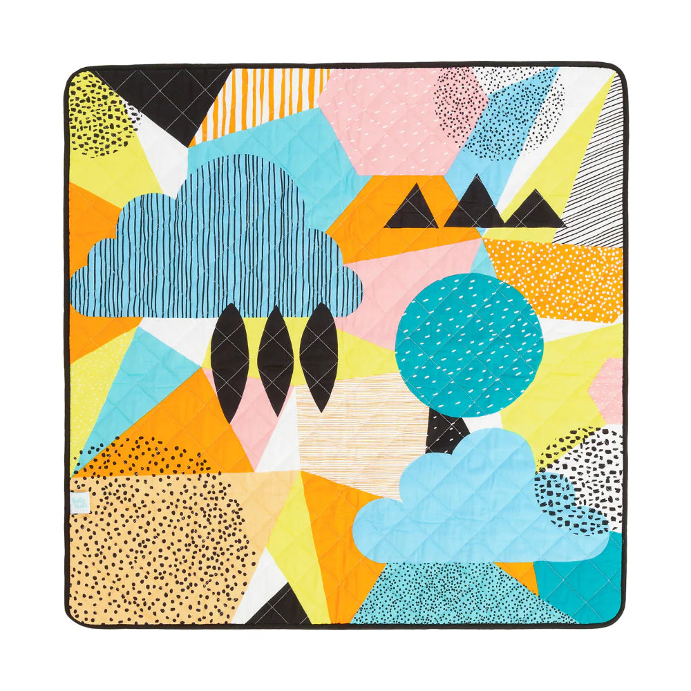 Rudie Nudie Waterproof Playmat Happy Now Large - Chalk