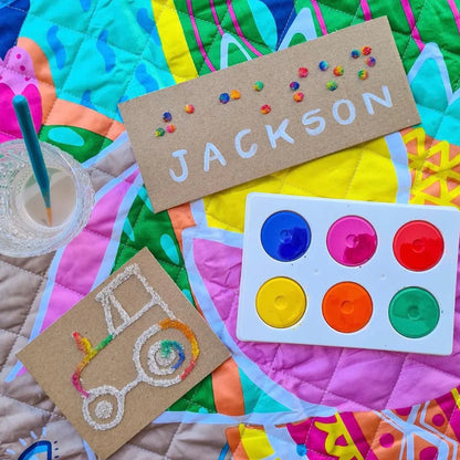 Rudie Nudie Waterproof Playmat Mamacita Large - Chalk