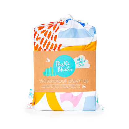 Rudie Nudie Waterproof Playmat Pop Pip Pow Large