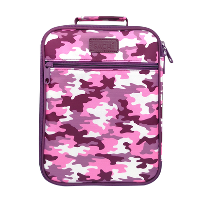 Sachi Insulated Lunch Bag Camo Pink