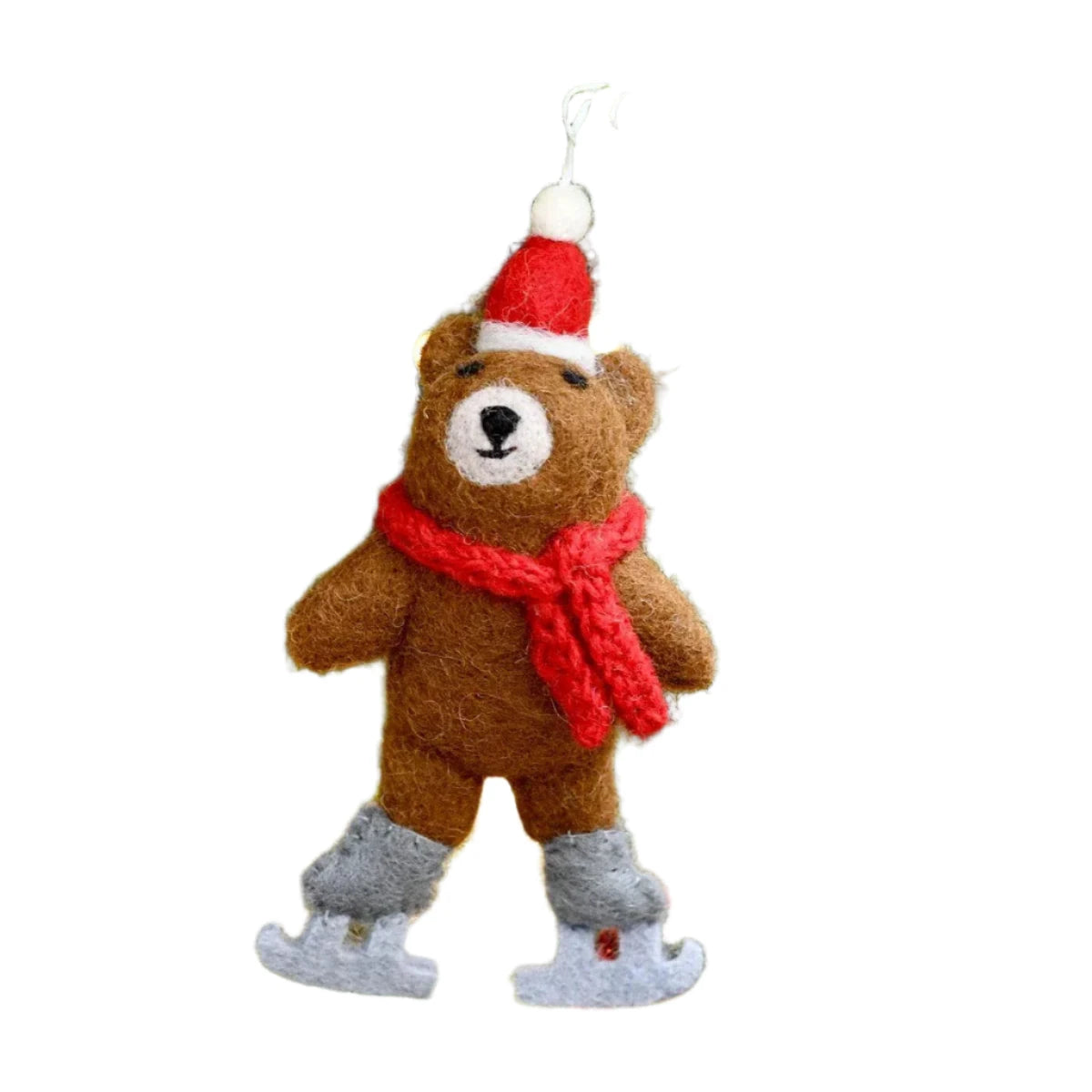 Tara Treasures Christmas Ornament Brown Bear