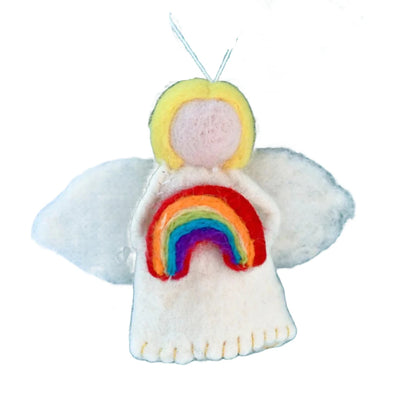 Tara Treasures Christmas Ornament Rainbow Angel