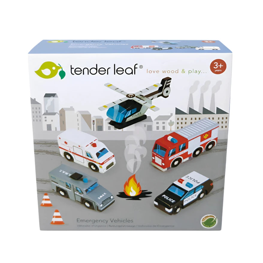 Tender Leaf Wooden Emergency Vehicles