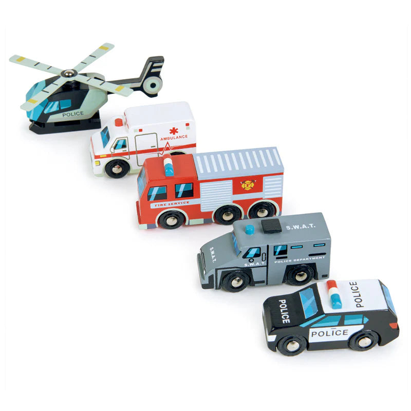 Tender Leaf Wooden Emergency Vehicles