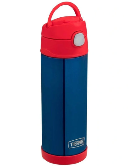 Thermos 470Ml Insulated Bottle Navy Red