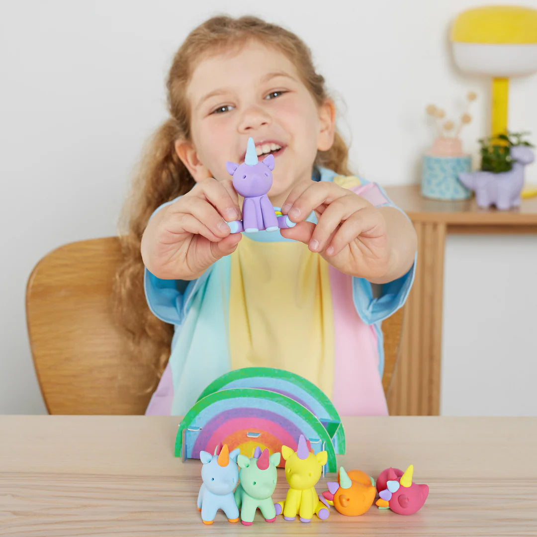 Tiger Tribe Claytopia Unicorn World