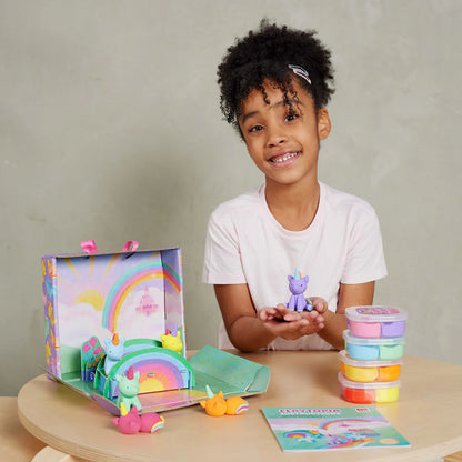 Tiger Tribe Claytopia Unicorn World