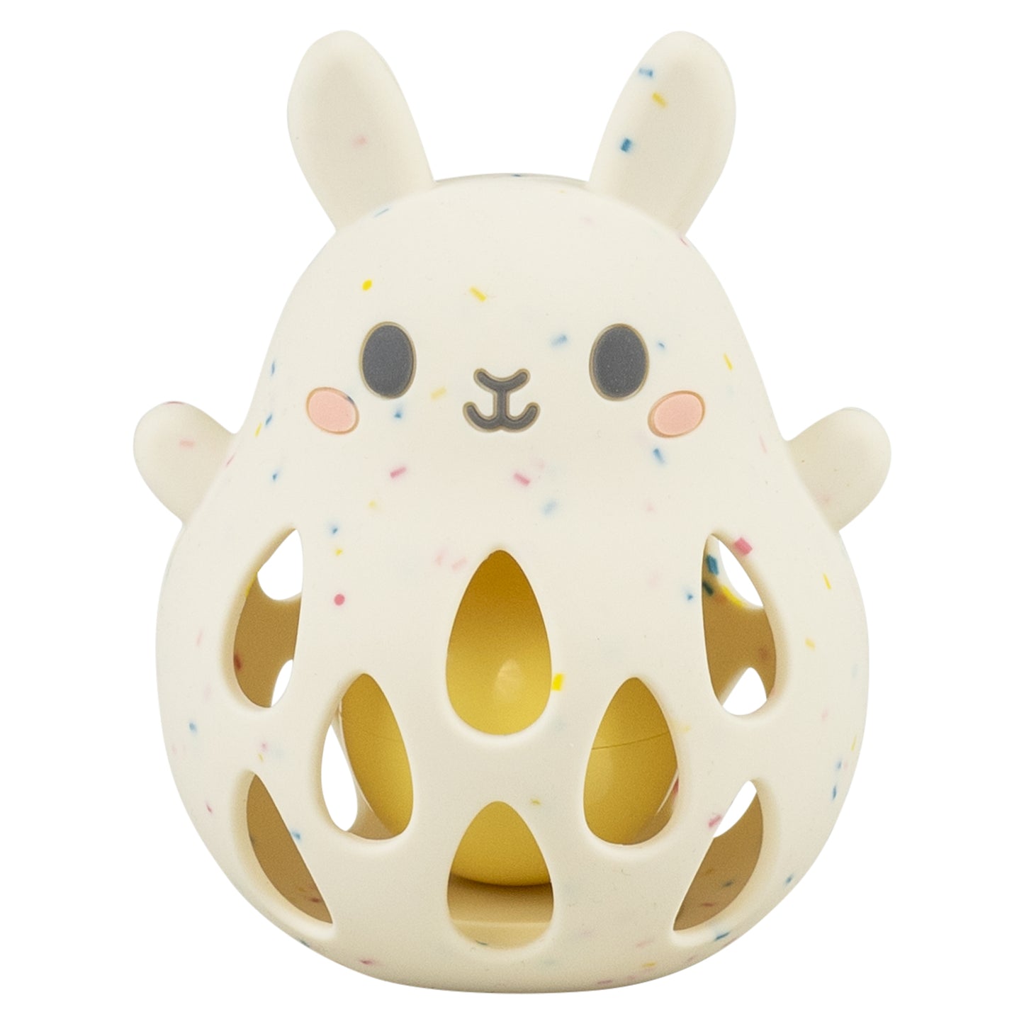 Tiger Tribe Silicone Bunny Rattle