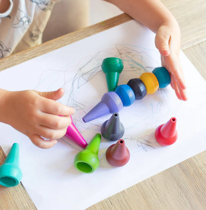 Tiger Tribe Stackable Crayons Candy