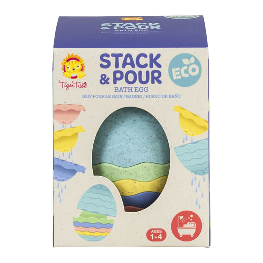 Tiger Tribe Stack And Pour Bath Egg Eco