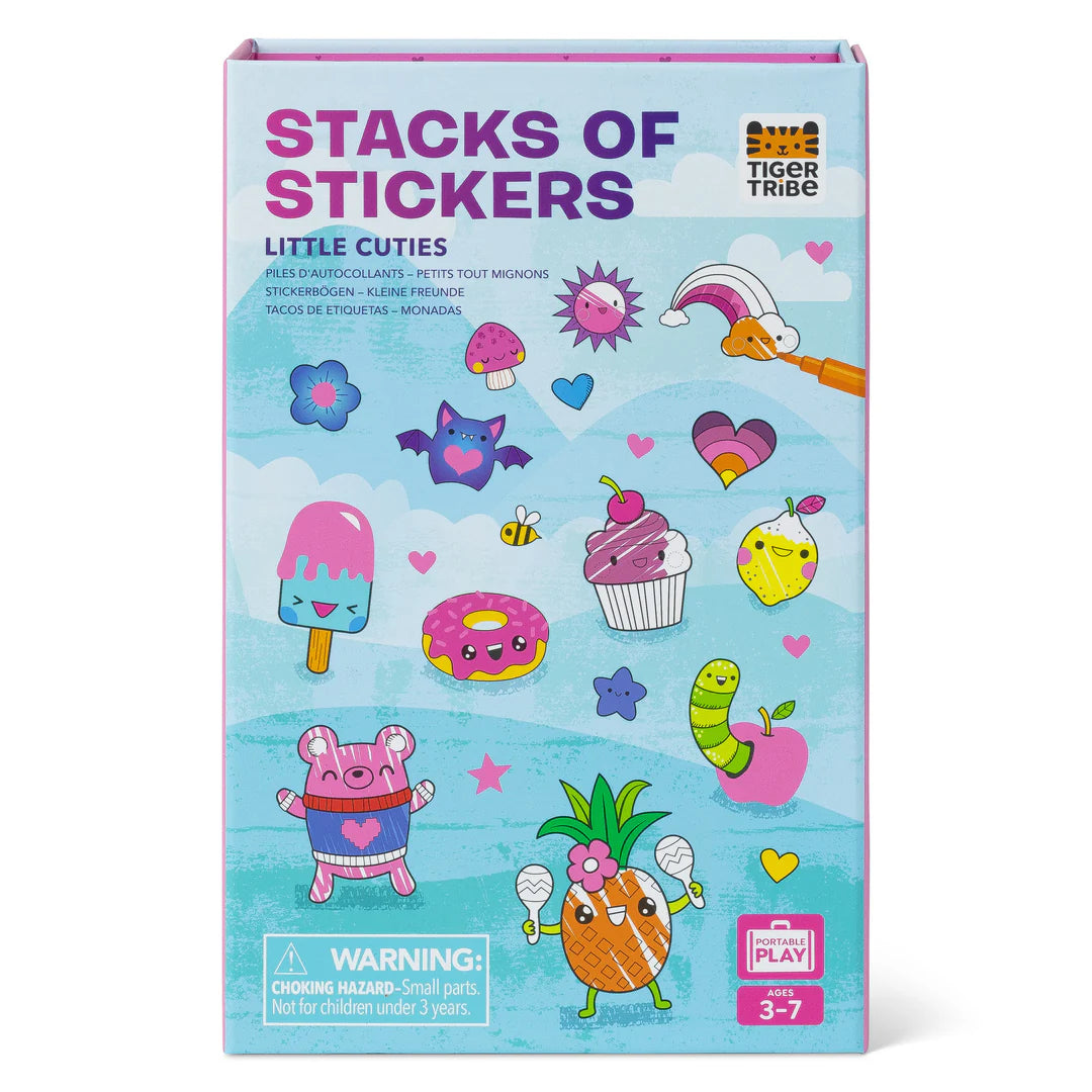 Tiger Tribe Stacks Of Stickers Little Cuties