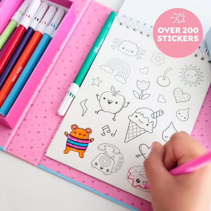 Tiger Tribe Stacks Of Stickers Little Cuties