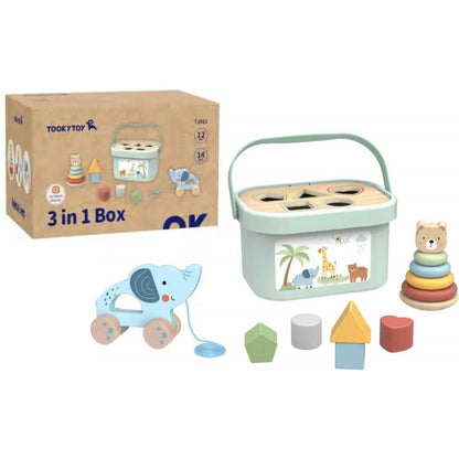 Tooky Toy 3 In 1 Box