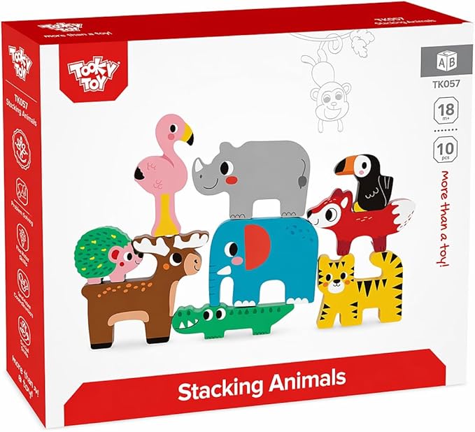 Tooky Toy Stacking Animals