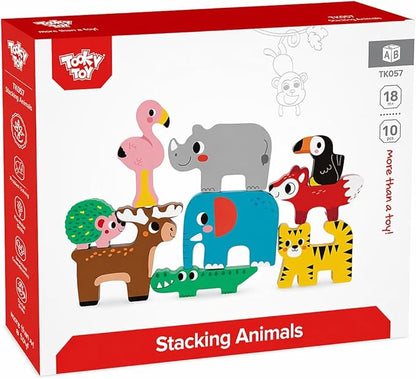 Tooky Toy Stacking Animals