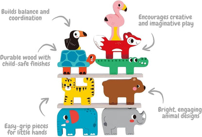 Tooky Toy Stacking Animals