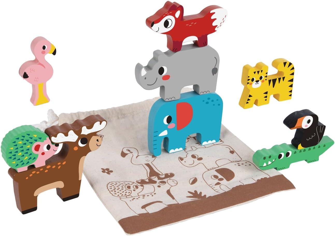 Tooky Toy Stacking Animals