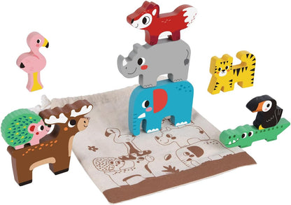 Tooky Toy Stacking Animals