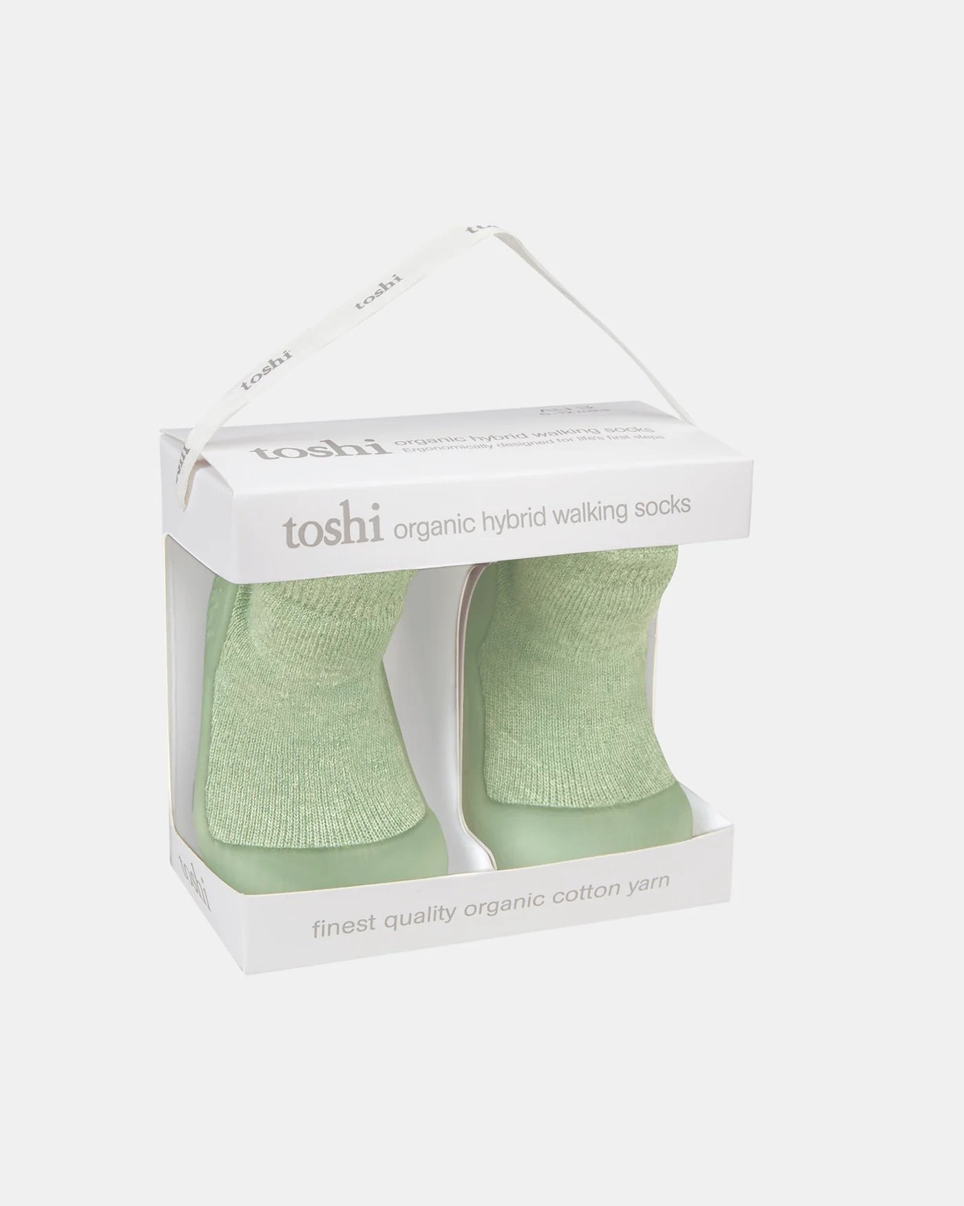 Toshi Organic Walking Socks Matcha