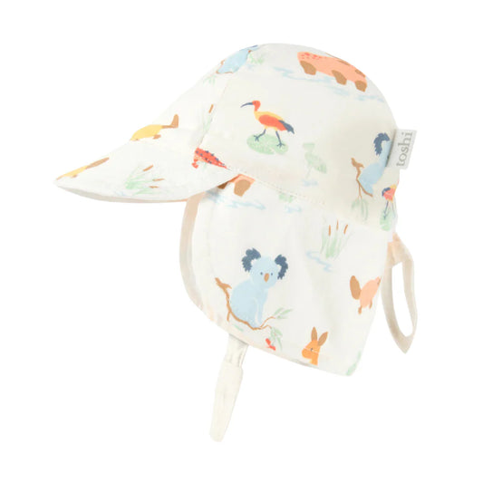 Toshi Sunhat Flap Cap Down Under Kakadu