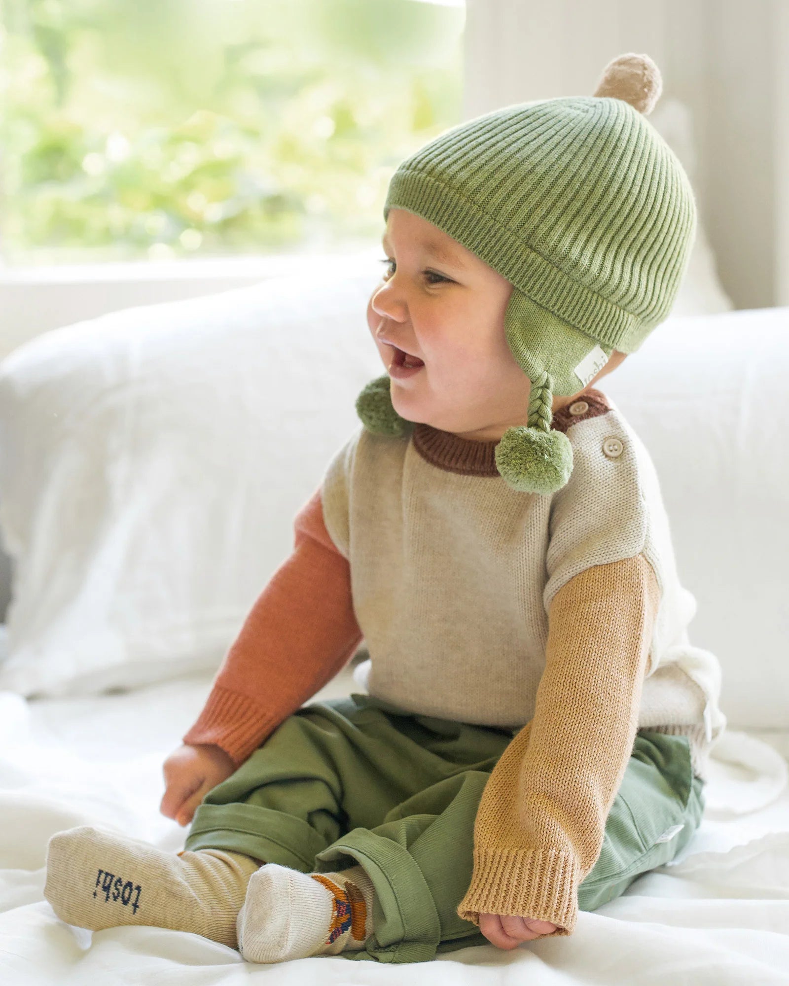 Toshi Organic Earmuff Bobby Gumtree - Chalk