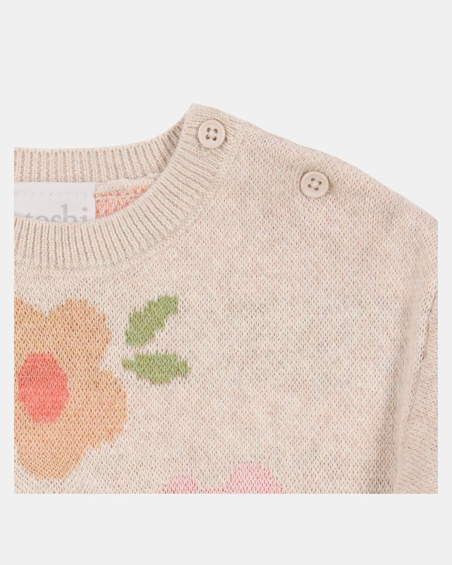 Toshi Pullover Mystical Rosie Posie - Chalk