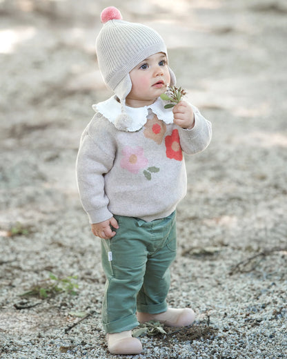 Toshi Pullover Mystical Rosie Posie - Chalk