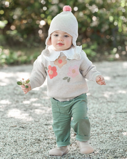 Toshi Pullover Mystical Rosie Posie - Chalk