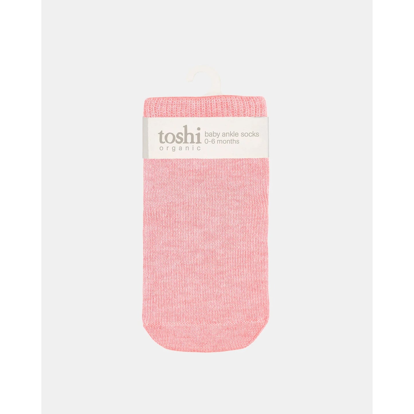 Toshi Organic Socks Ankle Dreamtime Carmine