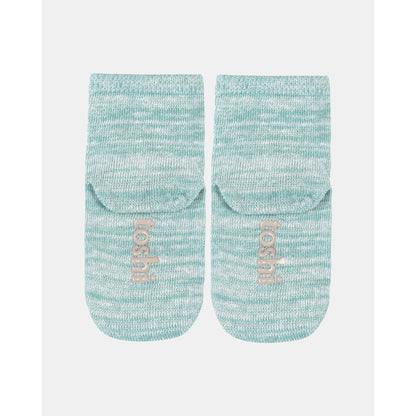 Toshi Organic Socks Ankle Marle Jade