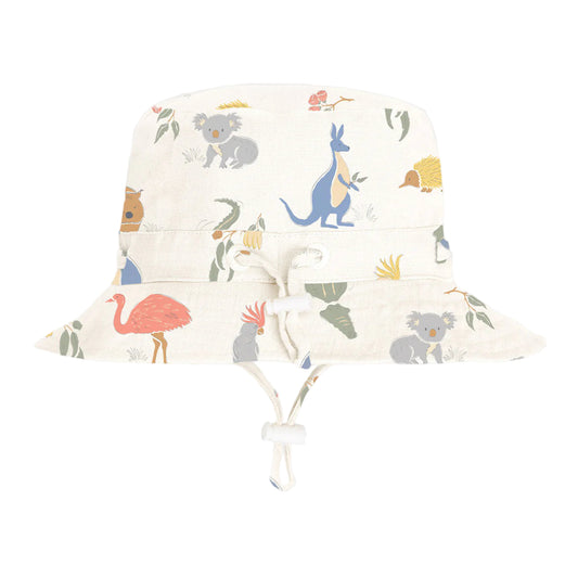 Product with animal illustrations on a white background, featuring WIRES logo and text about donation to wildlife rescue.