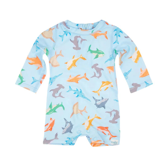 Toshi Swim Baby Onesie Sharky