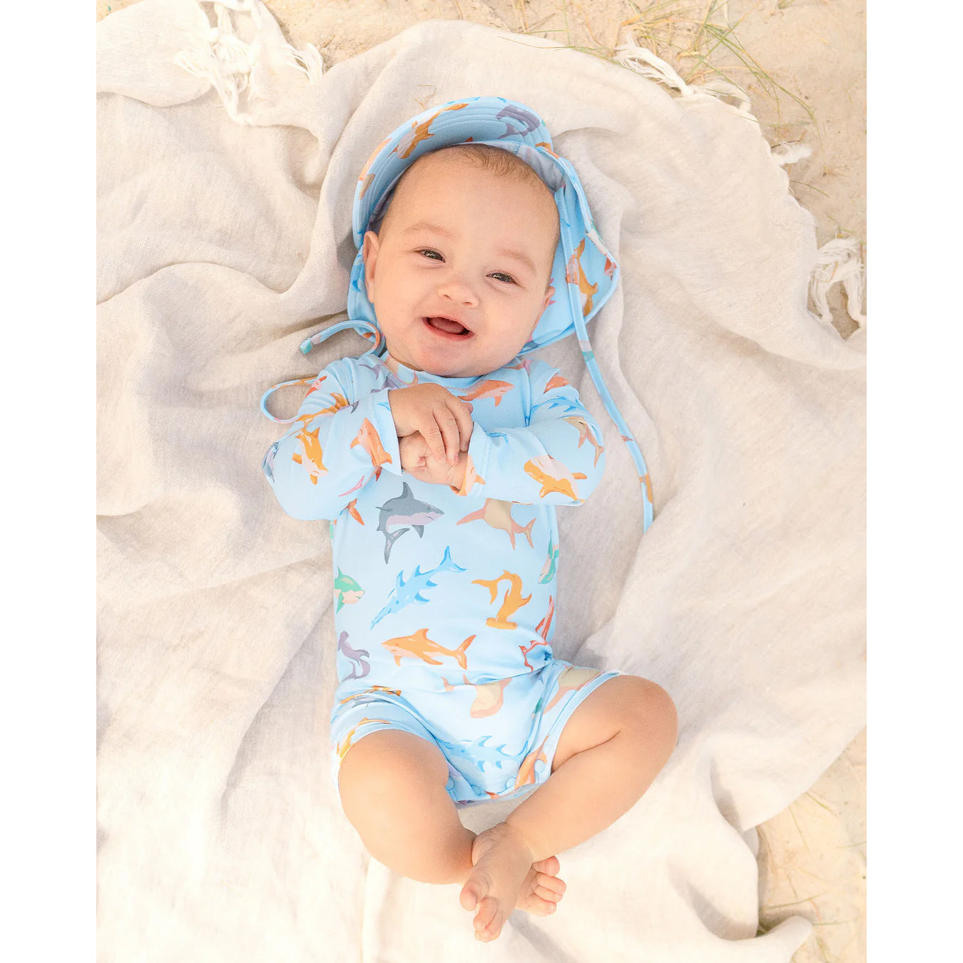 Toshi Swim Baby Onesie Sharky