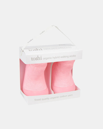 Toshi Organic Walking Socks Carmine