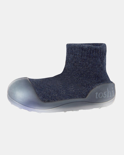 Toshi Organic Walking Socks Ink