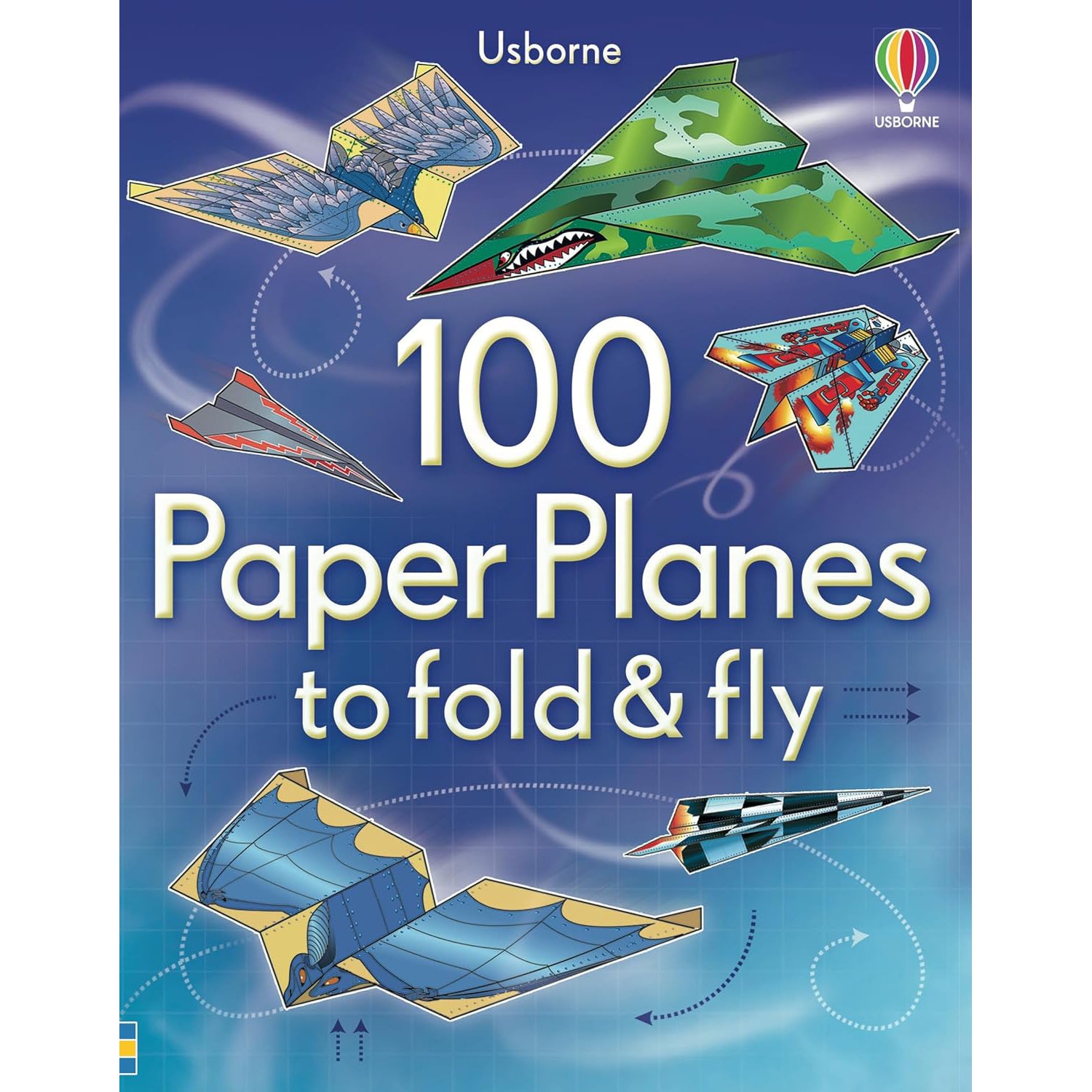 Usborne 100 Paper Planes To Fold And Fly - Chalk