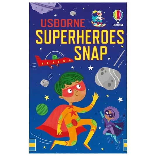 Usborne Snap Card Game Superheroes