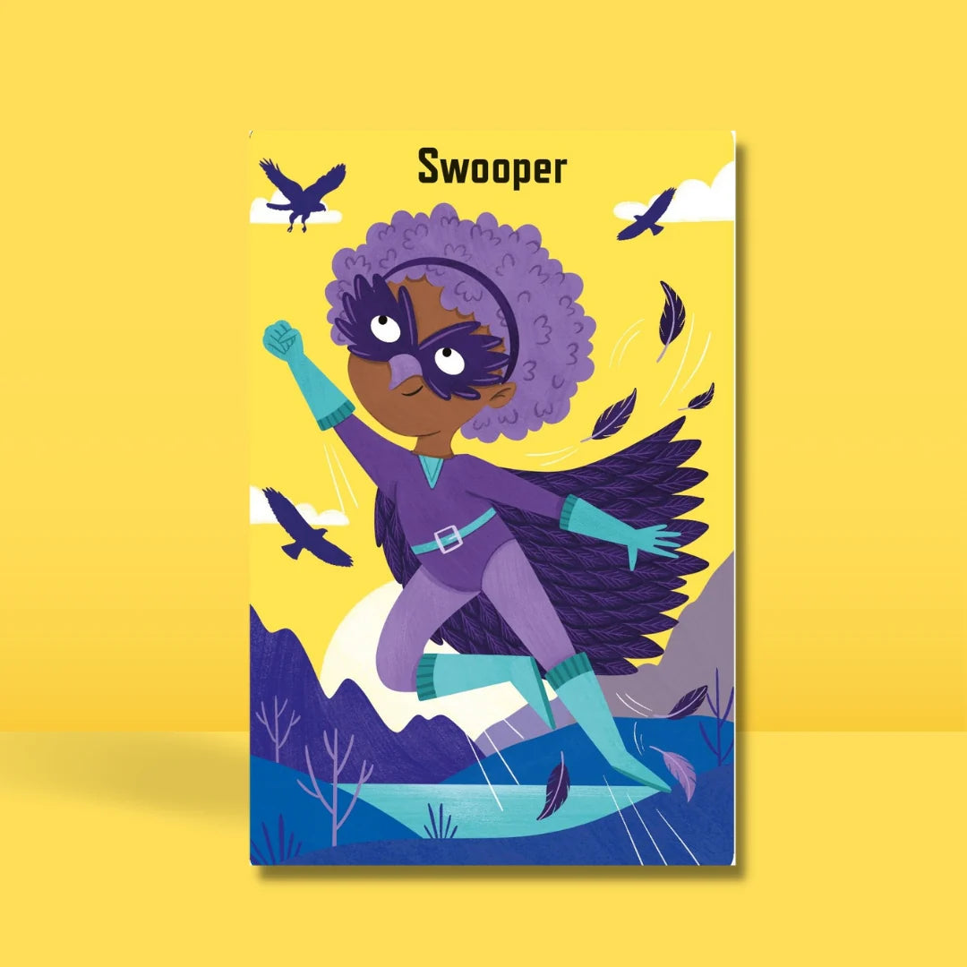 Usborne Snap Card Game Superheroes