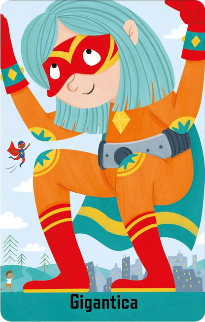 Usborne Snap Card Game Superheroes