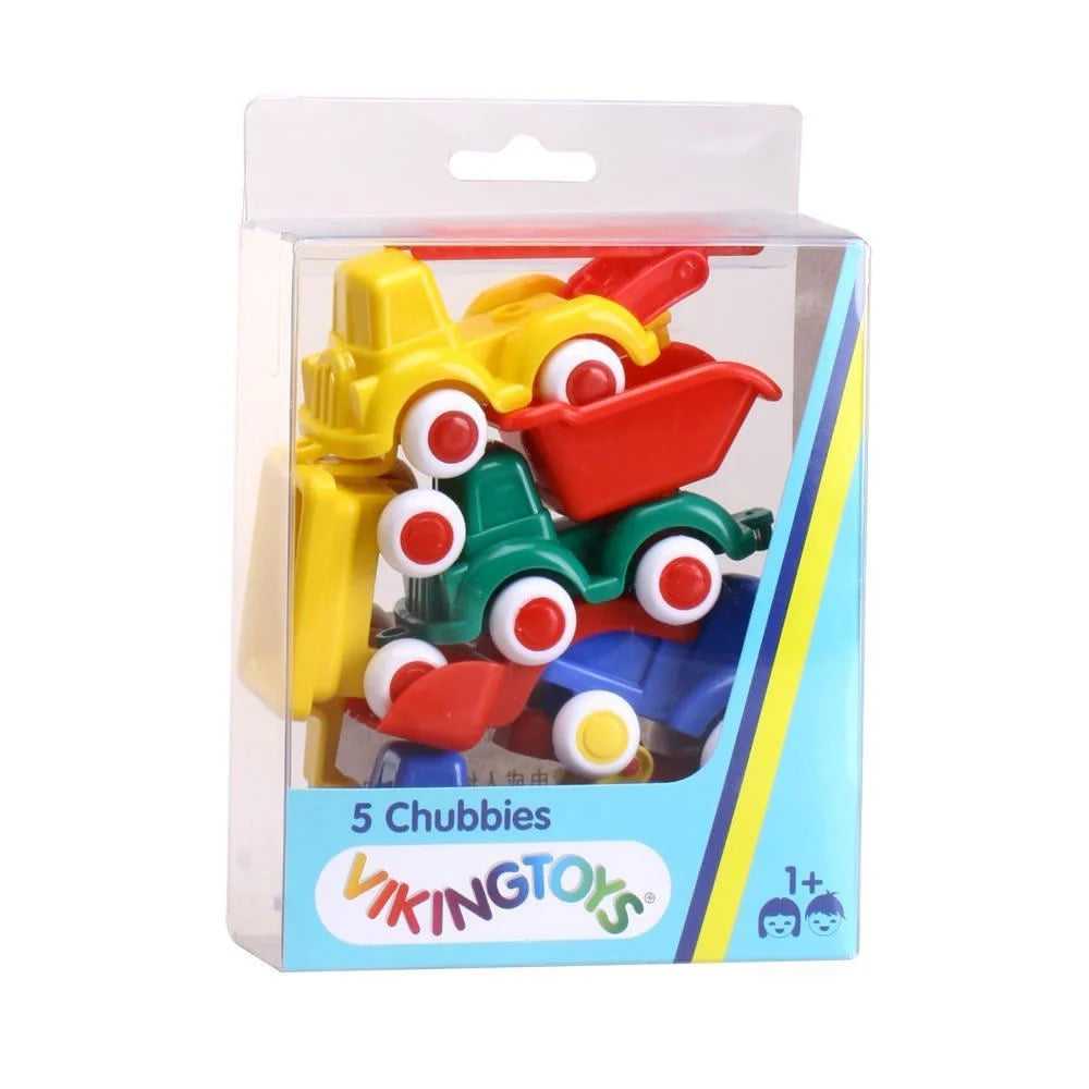 Viking Toys Chubbies Construction 5 Pack - Chalk
