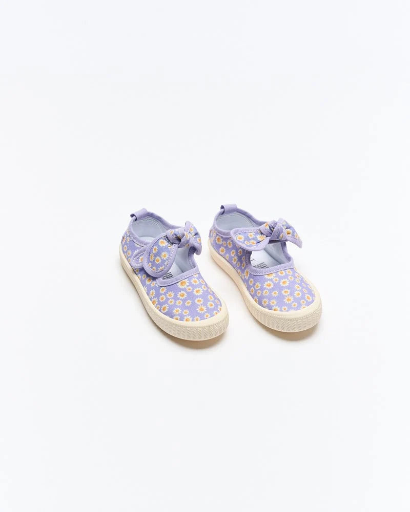Walnut Canvas Millie Ditsy Lilac