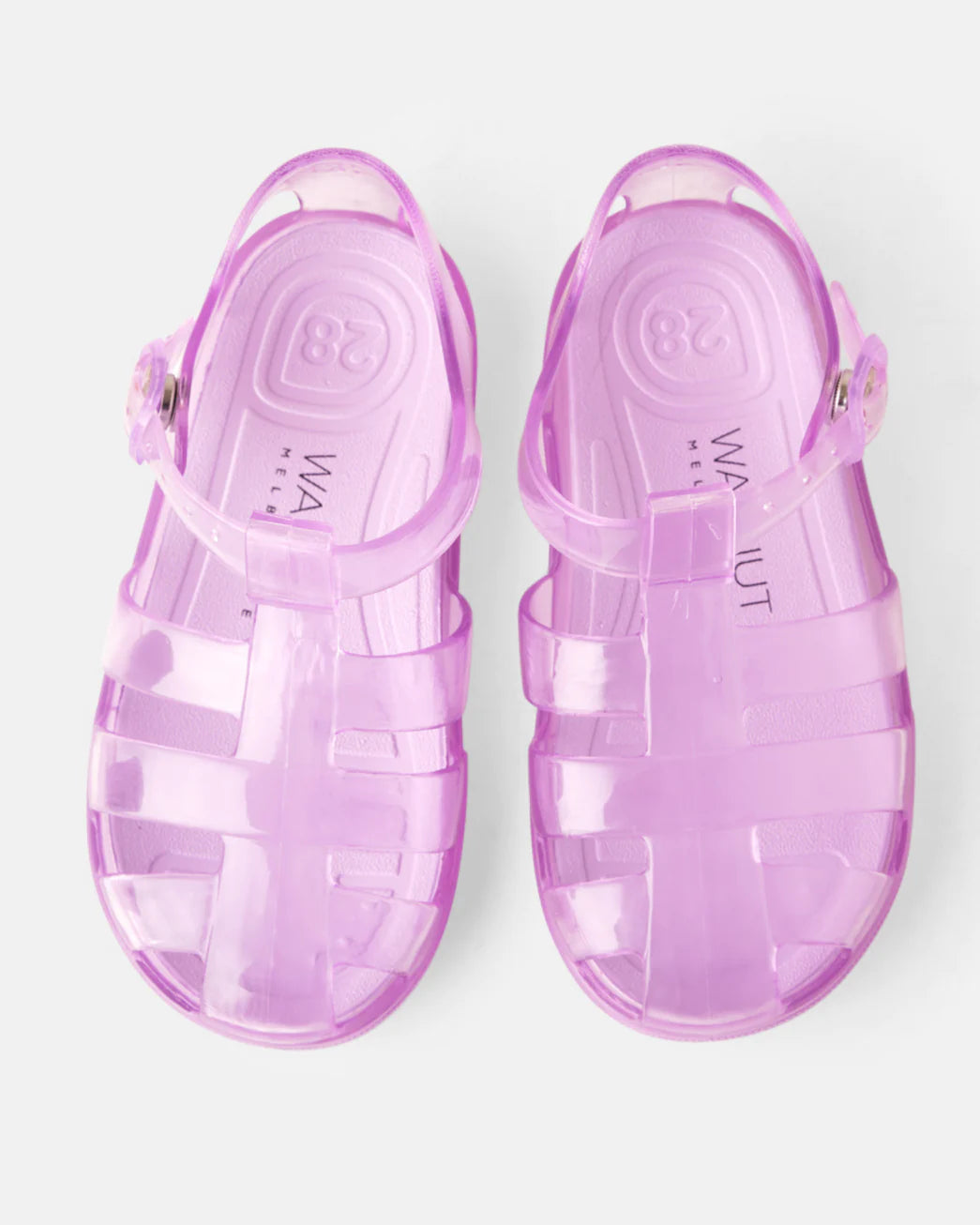 Walnut Frankie Sandals Purple – Chalk - Main Image