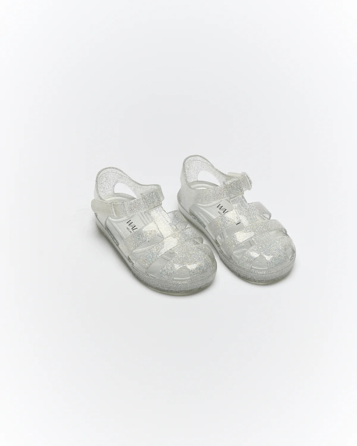 Walnut Frankie Sandals Silver