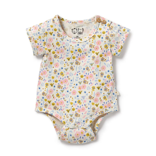 Wilson + Frenchy Organic Bodysuit Ava Floral