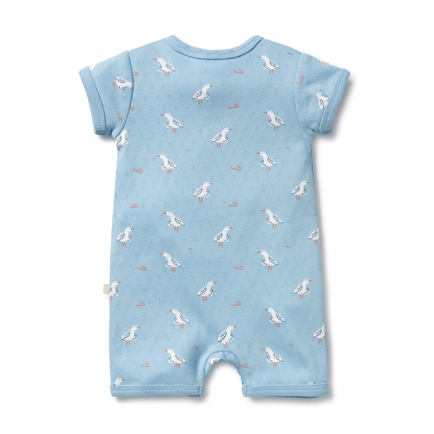 Wilson + Frenchy Organic Boyleg Zipsuit Sunny Seagulls