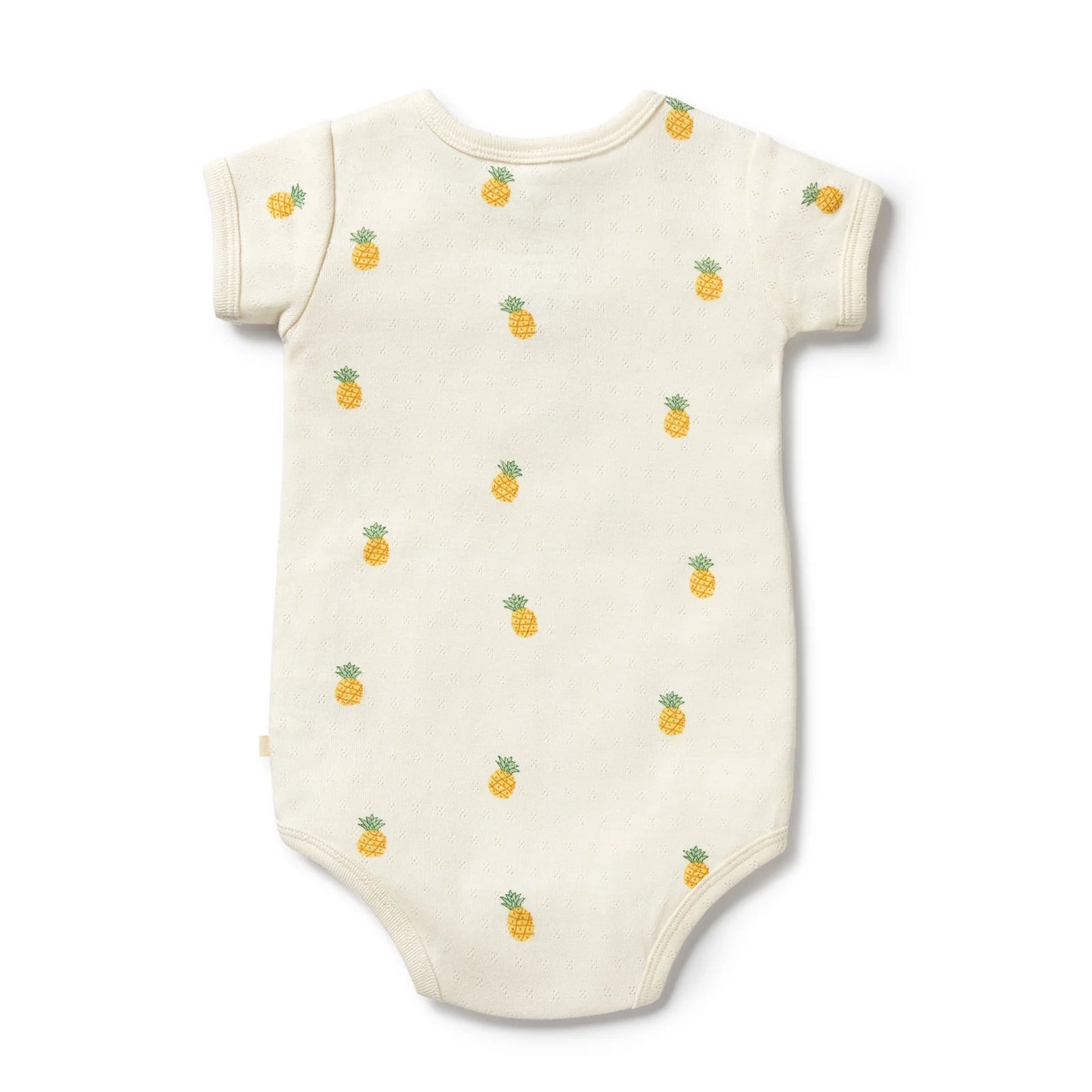 Wilson + Frenchy Organic Pointelle Bodysuit Piney Pals
