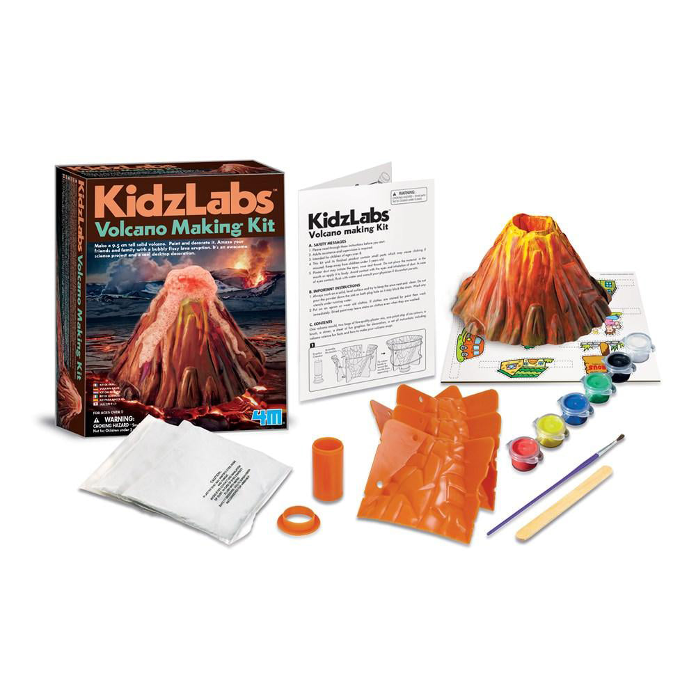 4m kidzlabs volcano making kit - Chalk