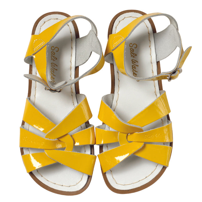 saltwater sandals yellow - Chalk