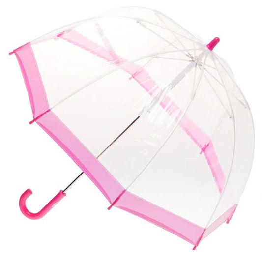Clifton Brolly Umbrella Clear Pink - Chalk