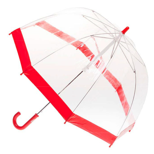 Clifton Brolly Umbrella Clear Red - Chalk